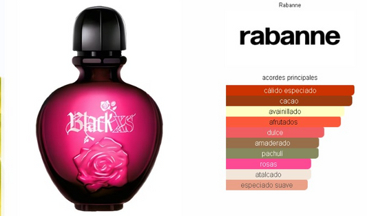 Perfume Paco Rabanne Black XS Mujer 80 ml EDP