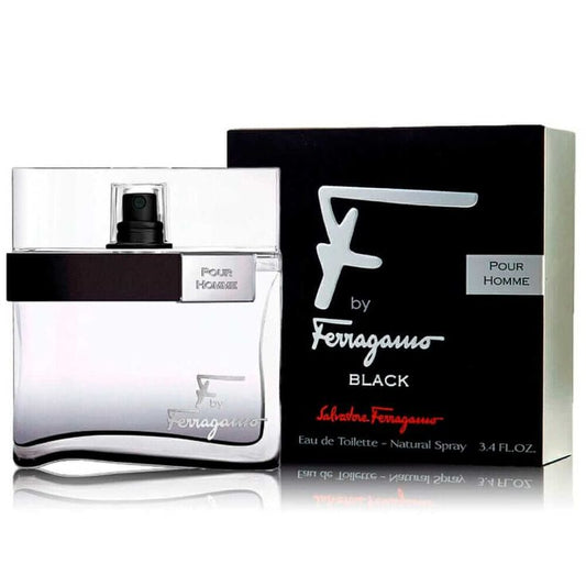 Salvatore Ferragamo By Ferragamo Black Eau De Toilette For Men 100 ml