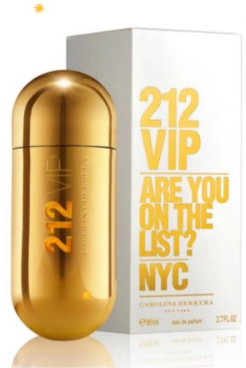 CAROLINA HERRERA 212 Vip para Mujer 80ml Eau